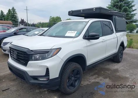 2022 Honda Ridgeline Black Edition z USA, uszkodzony, nr VIN 5FPYK3F8XNB007453